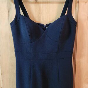 Eliza J Nordstrom long navy blue dress size 4